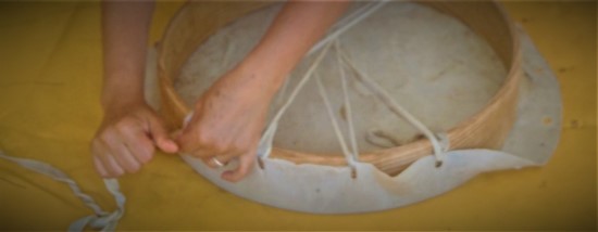 Fabrication Tambour Chamanique